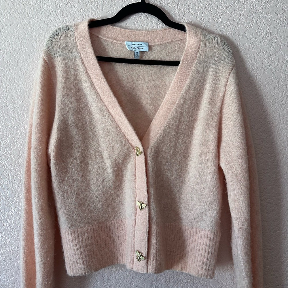 & Other Stories Soft Pink Cardigan
